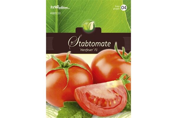  Saatgut Stabtomate, Harzfeuer F1