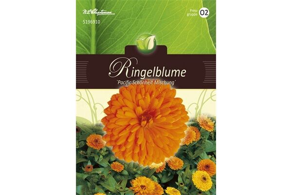  Saatgut Calendula, Ringelblume, Pacific Schönheit