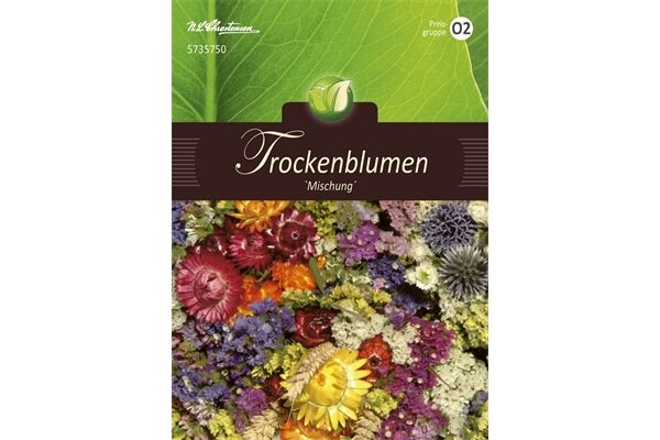 Saatgut Trockenblumen Mischung,