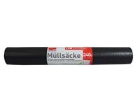 5 Containermüllsäcke, Hochdruck LDPE, 240 L (schwarz)