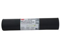 Schwerlastmüllsäcke, 10 Stück, 150 L (schwarz)