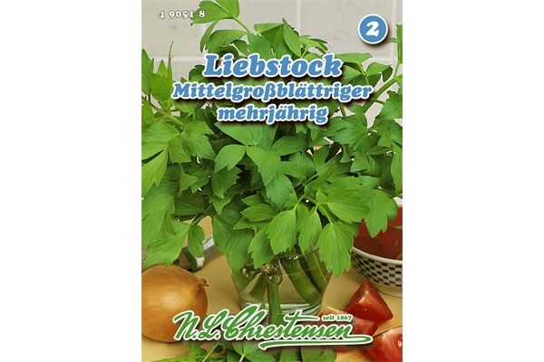 N.L. Chrestensen Saatgut Liebstock Mittelgroßblättriger Gewürzkraut