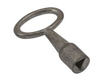 Dornschlüssel Dreikant, 8mm, Zinkdruckduss