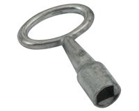 Dornschlüssel Vierkant, 8mm, Zinkdruckduss