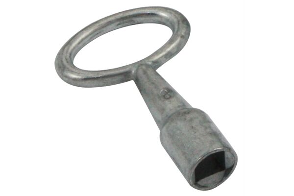  Dornschlüssel Vierkant, 8mm, Zinkdruckduss