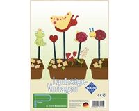 Laubsägevorlage, Blumenstecker