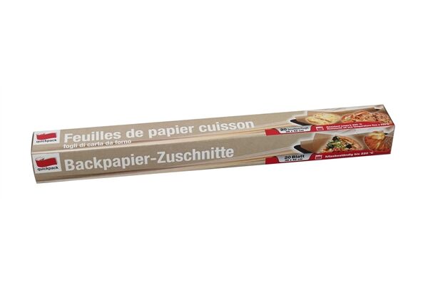  Backpapierzuschnitte, 20 St.