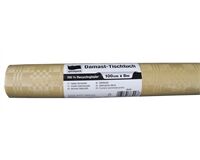 Damast Papiertischdecke, 8 m x 100 cm (gold)