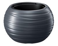 PROSPERPLAST Blumentopf MAZE Ø 39,6 x 26 cm (anthrazit)