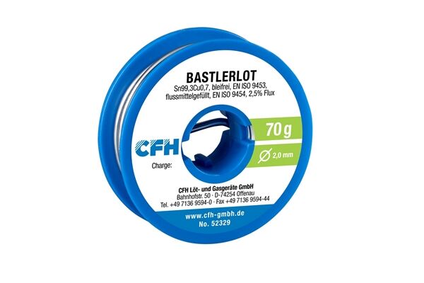  BL 329 Bastlerlot, bleifrei 70g