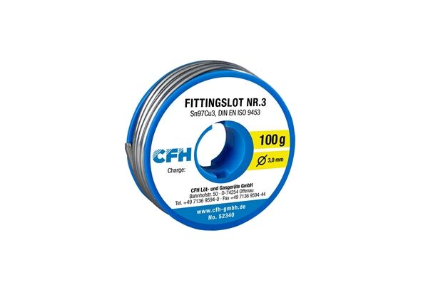  WL 340, Fittingslot, 100 g