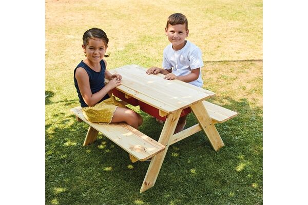 Happy People Sand- und Wassertisch 89 x 79 x 49 cm