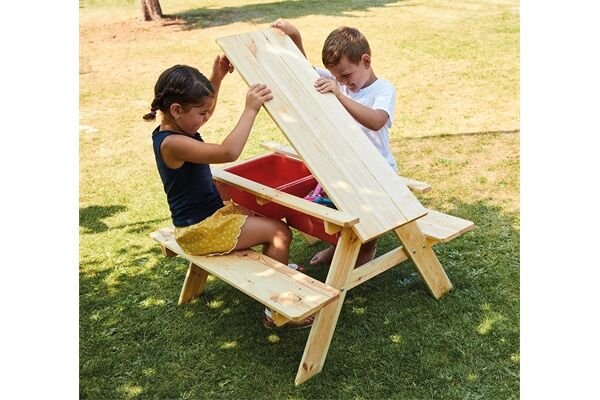 Happy People Sand- und Wassertisch 89 x 79 x 49 cm