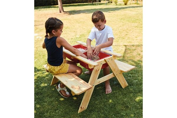 Happy People Sand- und Wassertisch 89 x 79 x 49 cm