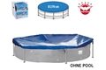 Happy People Poolabdeckung mit Gummizug Ø 270 cm