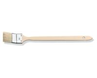 Eckenpinsel, 50 mm, 1.Stärke Pet Borste, Holzstiel