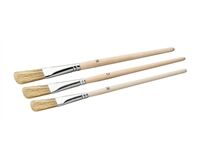 Emaillelackpinsel Set 3- tlg., Helle Borste