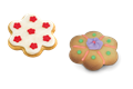  5 tlg. Ausstecher Set, Motiv: Blumen