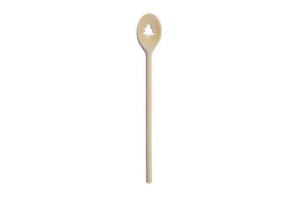 Kochlöffel oval, 30 cm, Tannenbaum