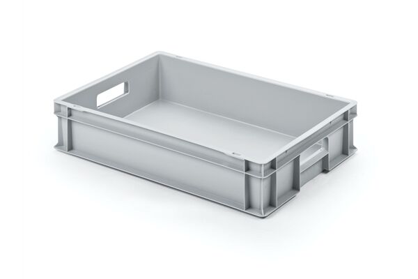  Kunststoffbehälter, geschlossen 600x400x120 mm