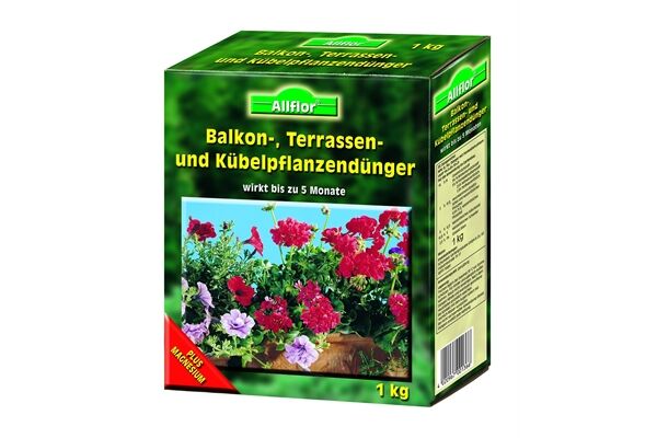  Allflor Balkon-/Kübel-/Terassepflanzendünger, 1 kg