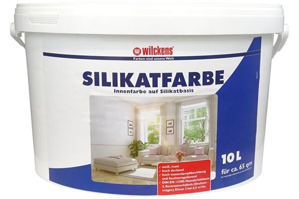 Wilckens Silikatfarbe Innenfarbe matt, 10 L