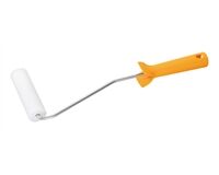 Lackier Roller 11 cm Schaum, 1-K Griff, lang (weiß)