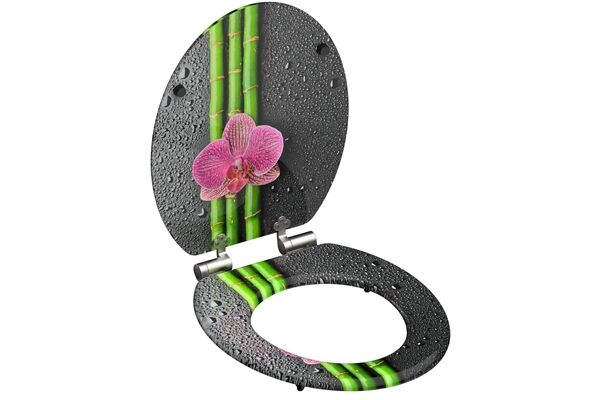  MDF WC Sitz, Asia mit Absenkautomatik