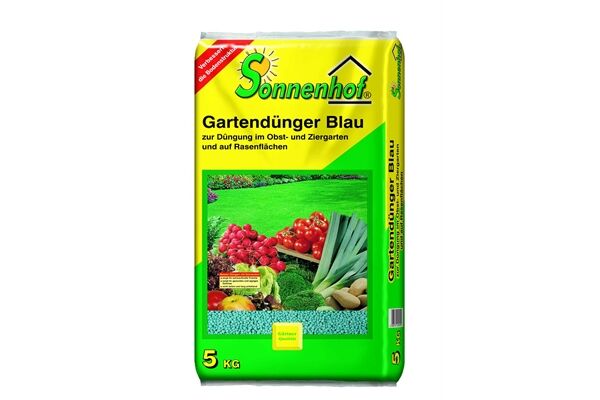 Sonnenhof Gartendünger Blau NPK 8-8-8, 5 kg