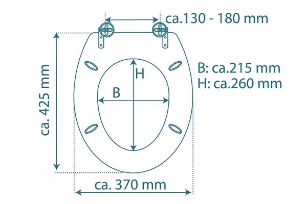  WC-Sitz, Bambus