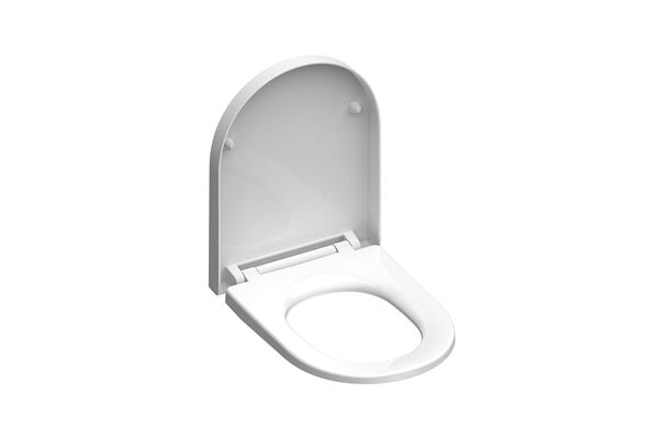  WC- Sitz, D-Form, Duroplast, Absenkautomatik