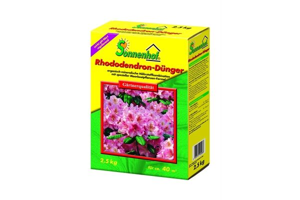 Sonnenhof Rhododendrondünger, 2,5 kg