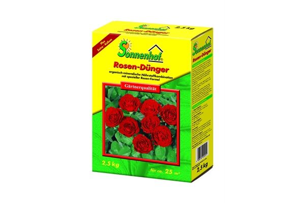 Sonnenhof Rosen-Dünger, 2,5 kg
