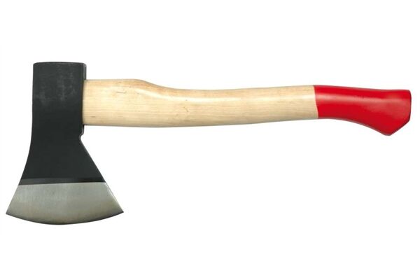  Axt, geschmiedet, Holzgriff,600 g