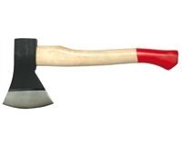 Axt geschmiedet, Holzgriff, 1400 g