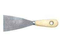 Spachtel, Stahl, Holzgriff, 3 cm