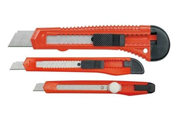  Cuttermesser-Set, 3-tlg.