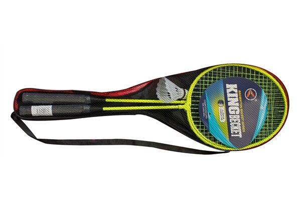  3 tlg. Badmintonschläger-Set