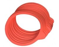 Gummiringe Weck Gläser, 74 x 86 mm Ø 80 mm (rot)