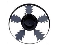 Weihnachtsbaum Ständer, Ø 40 cm (schwarz)
