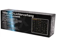 Lichtervorhang LED, WW, 1,9 x 0,8 m