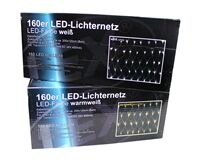Lichternetz LED, WW, 2 x 1,2 m (transparent)