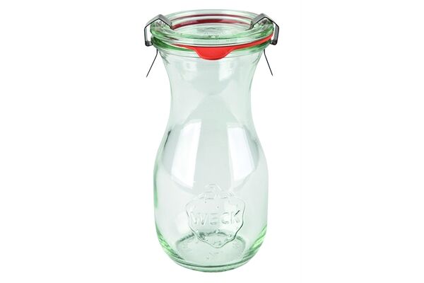  WECK Saftflasche 290 ml Glasdeckel, Gummiring