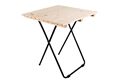  Holz-Metall Klapptisch, ca. 45 x 45 x 50 cm