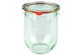  WECK Tulpenglas 1062 ml, Glasdeckel, Gummiring