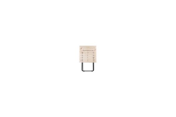 Holz-Metall Klapptisch, ca. 45 x 45 x 50 cm