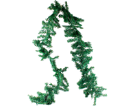 Weihnachtsgirlande, ca. 270 cm (grün)