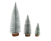 Deko Weihnachtsbaum, 25 x 9 cm (dunkelgrün)