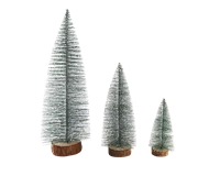 Deko Weihnachtsbaum, 25 x 9 cm (dunkelgrün)