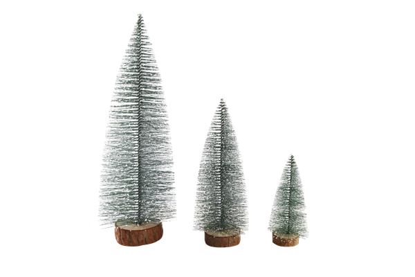  Deko Weihnachtsbaum, 15 x 7 cm